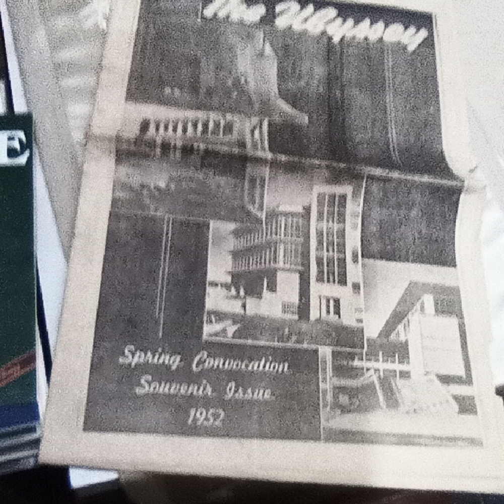 1952 The Ulyssey Newspaper ~Spring Convocation Souvenir Issue